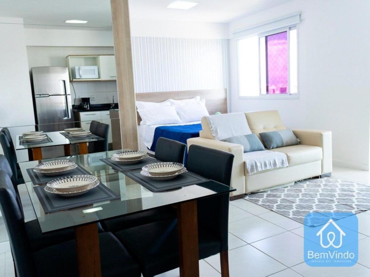 Apartamento A 30M Do Salvador Shopping Bagian luar foto