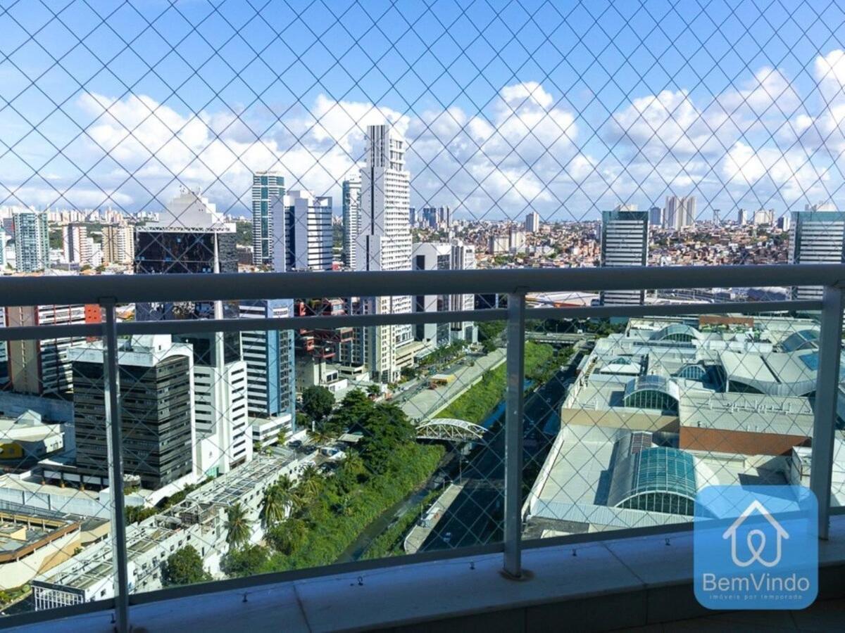 Apartamento A 30M Do Salvador Shopping Bagian luar foto