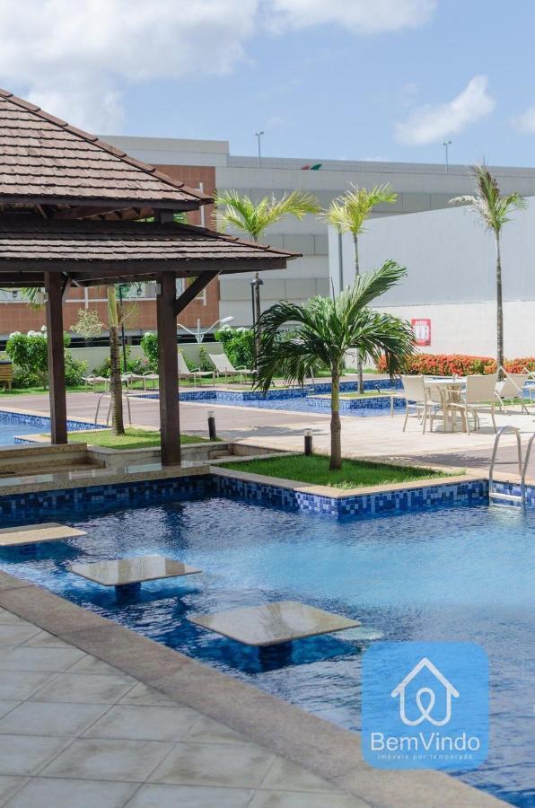 Apartamento A 30M Do Salvador Shopping Bagian luar foto